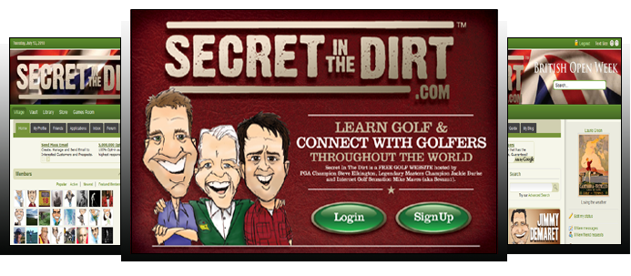 Toronto Web Design for Secret In The Dirt