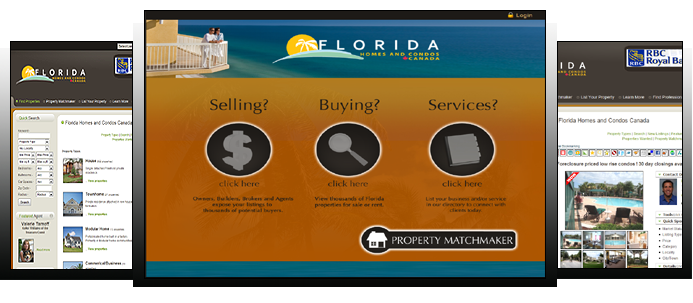 Toronto Web Design for Florida Homes and Condos